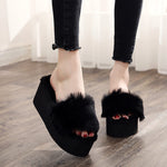 Elevated cozy slippers