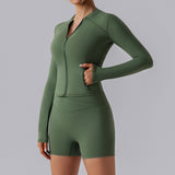 Sculpt zip top