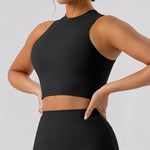 Half neck sculpt top