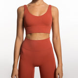 Nude yoga long sleeve set
