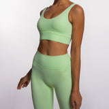 Nude yoga long sleeve set
