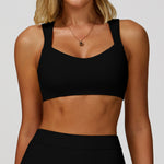 Double strap sculpt bra