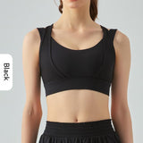 Sculpt one-piece run bra