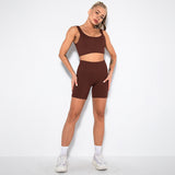 Seamless short sleeve set