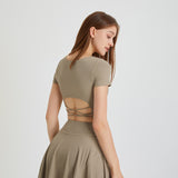 Sculpt chest top