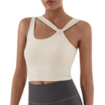 Nude feel sculpt top