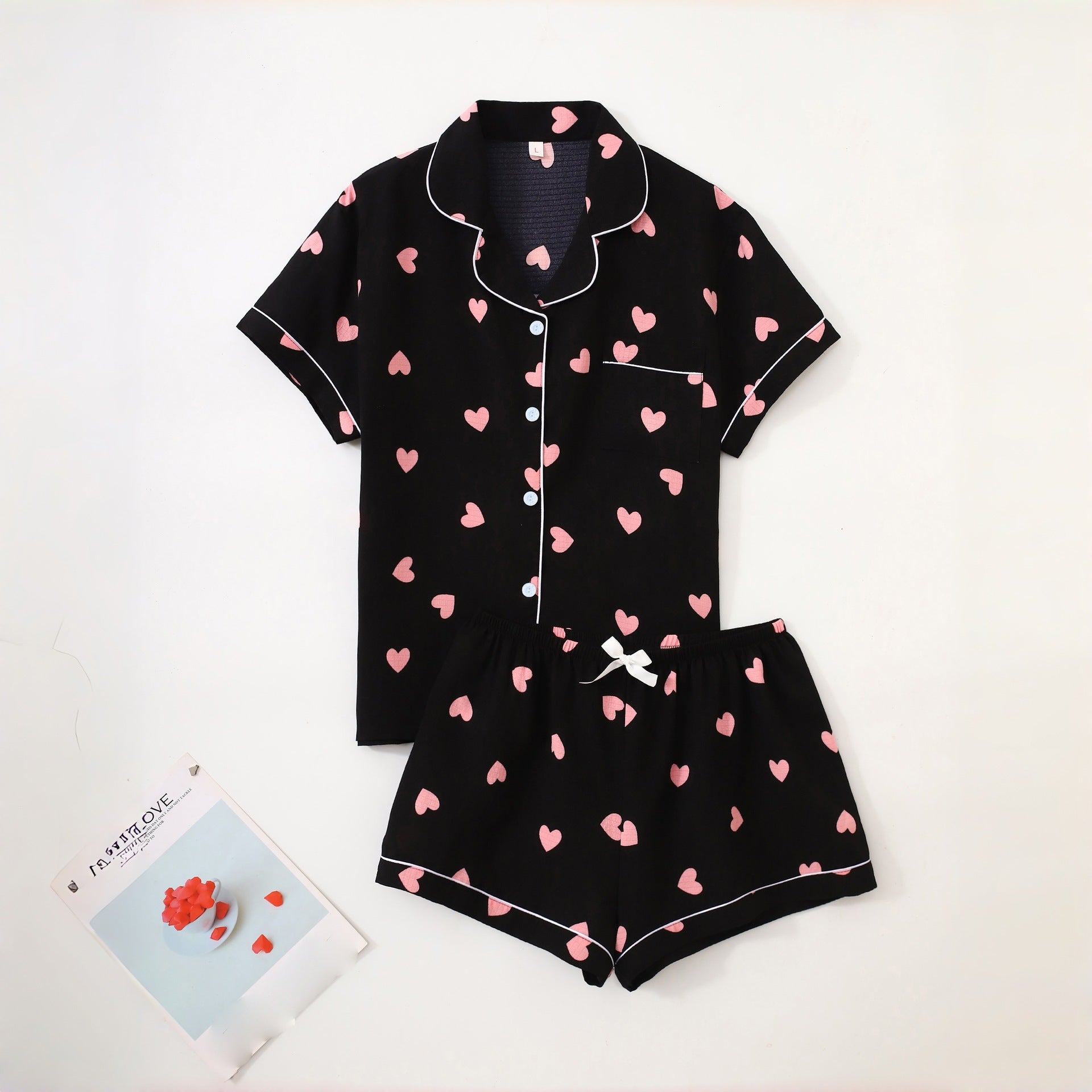 Conjunto airy crepe