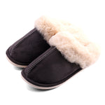 Velvet cozy slippers